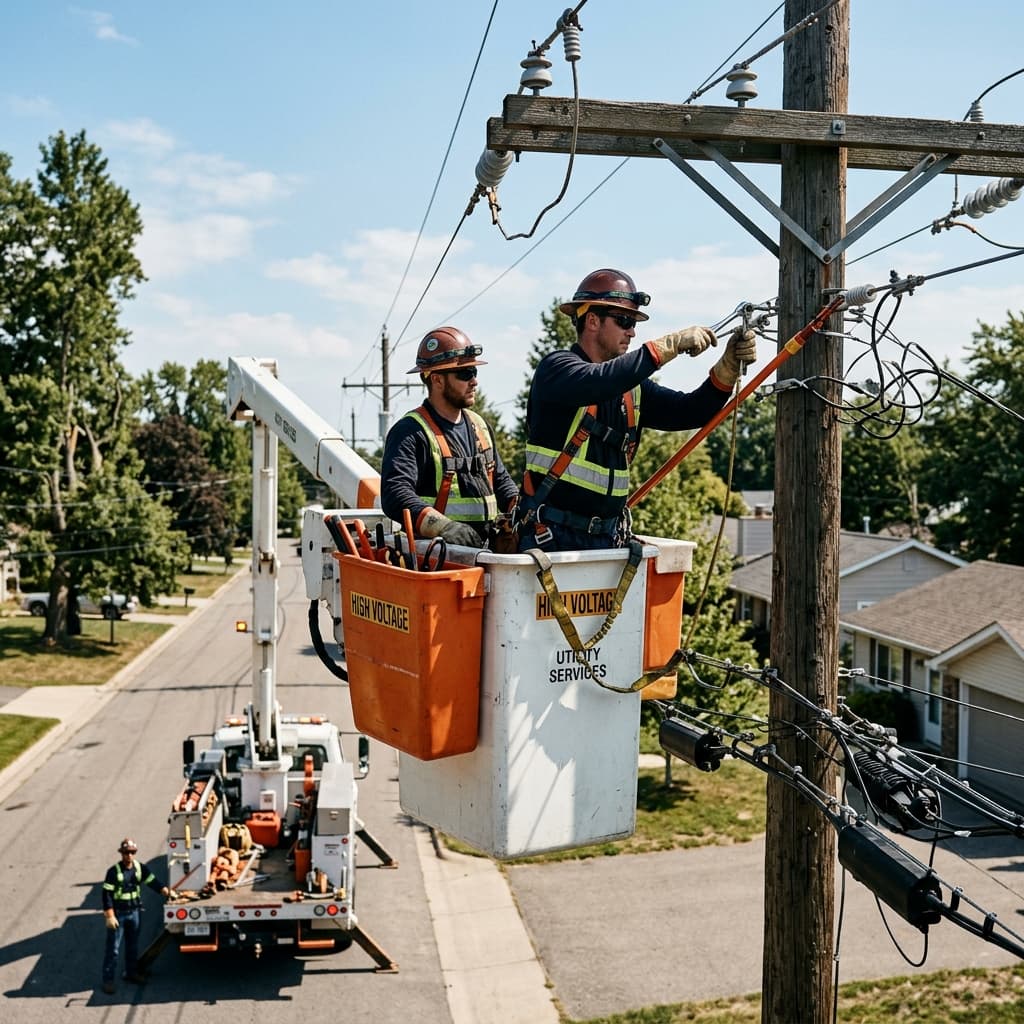 Treinamento Eletricista de Redes de Distribuição — segurança do trabalho com a AC Treinamentos em Brasília